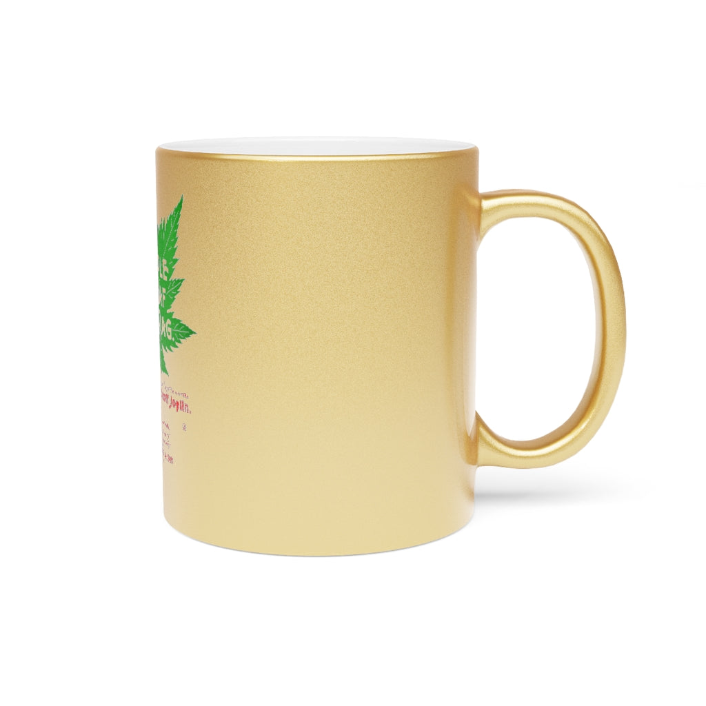 Scott Joplin - Metallic Mug (Silver or Gold)