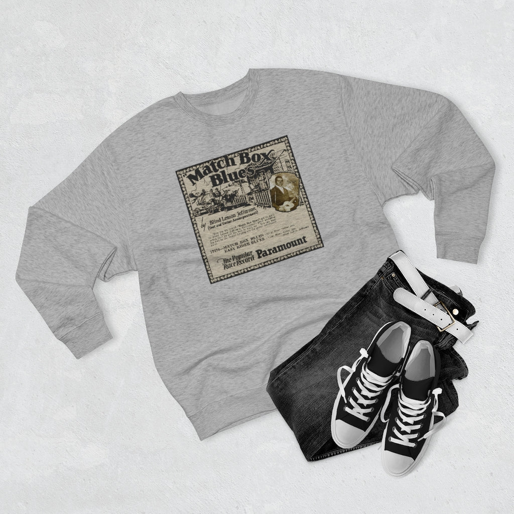 Blind Lemon Jefferson - Unisex Premium Crewneck Sweatshirt