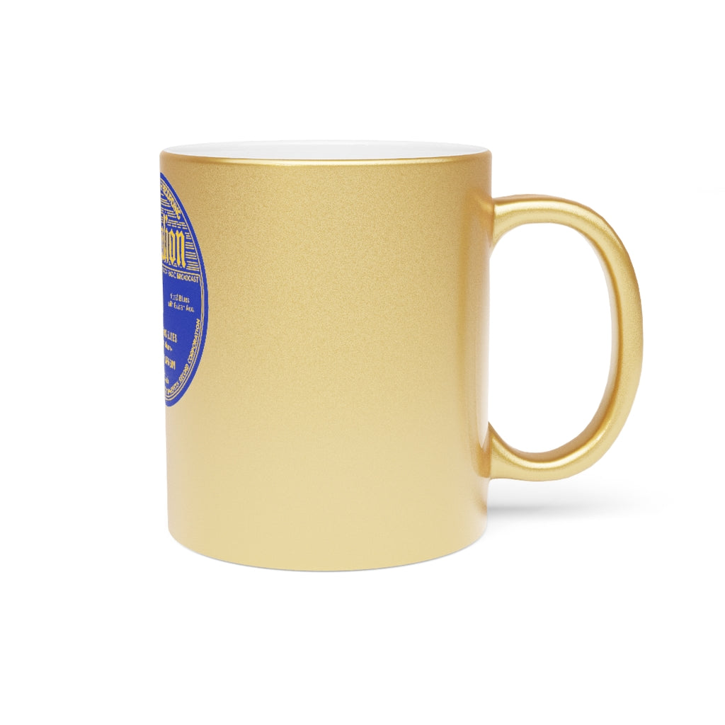 Robert Johnson - Metallic Mug (Silver or Gold)