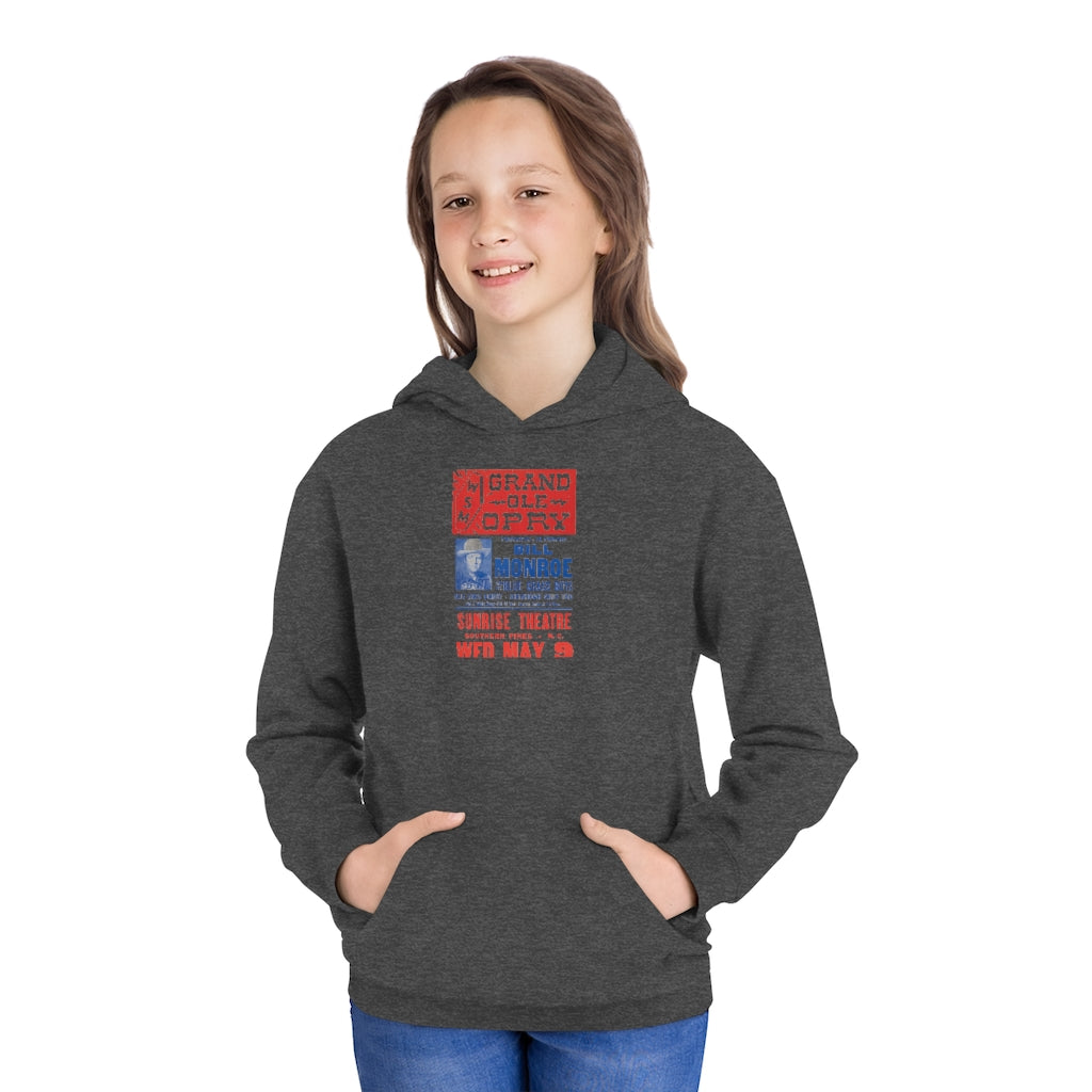 Bill Monroe - Youth Fleece Hoodie