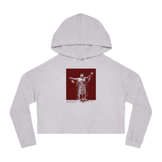 Ma Rainey - Women's Cropped Hooded Sweatshirt