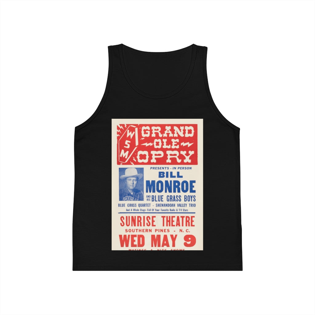 Bill Monroe - Kid's Jersey Tank Top