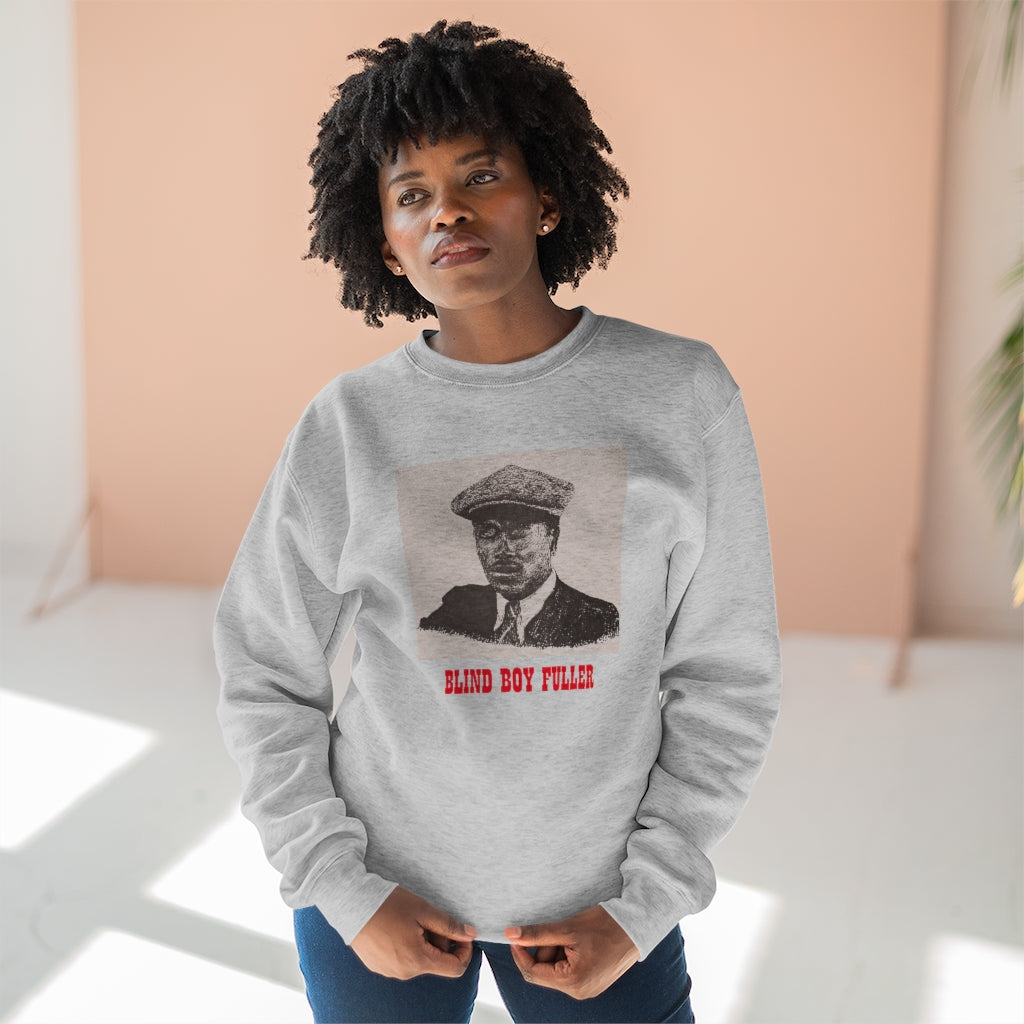 Blind Boy Fuller - Unisex Premium Crewneck Sweatshirt