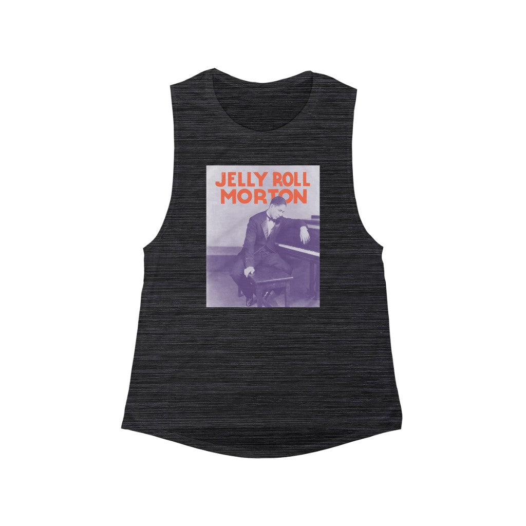 Jelly Roll Morton - Women's Flowy Scoop Muscle Tank