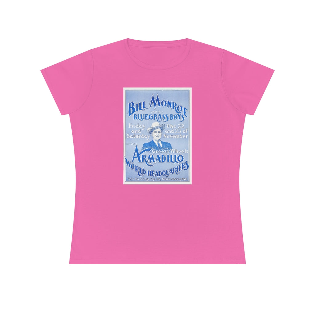 Bill Monroe - Ladies' Premium Cotton T-Shirt