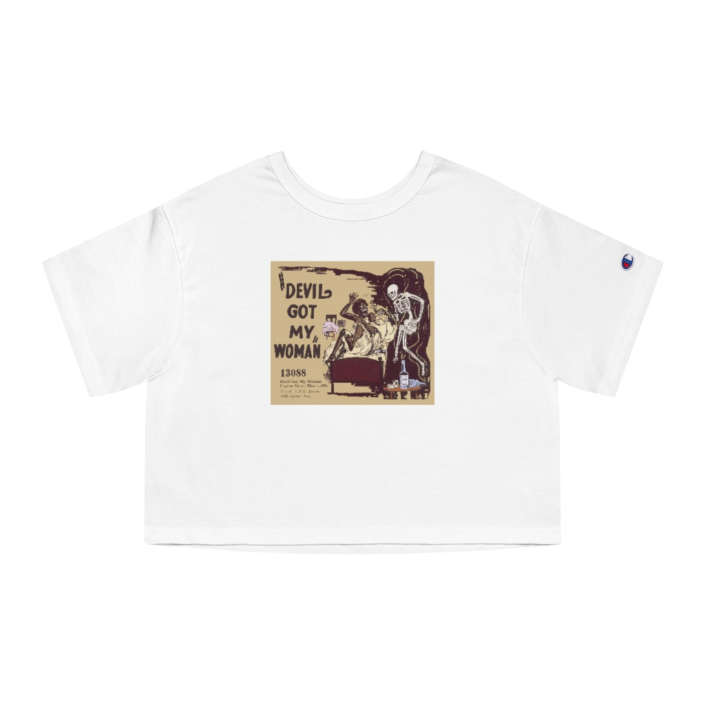 Skip James - Champion Women's Heritage Cropped T-Shirt