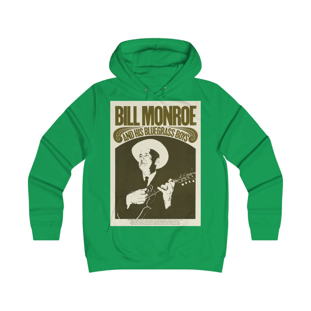 Bill Monroe - Girlie College Hoodie