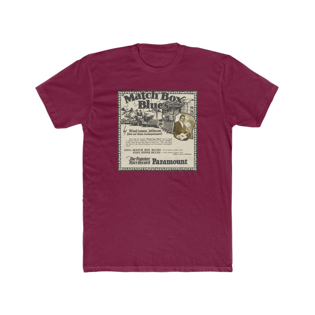 Blind Lemon Jefferson - Men's Cotton Crew Tee