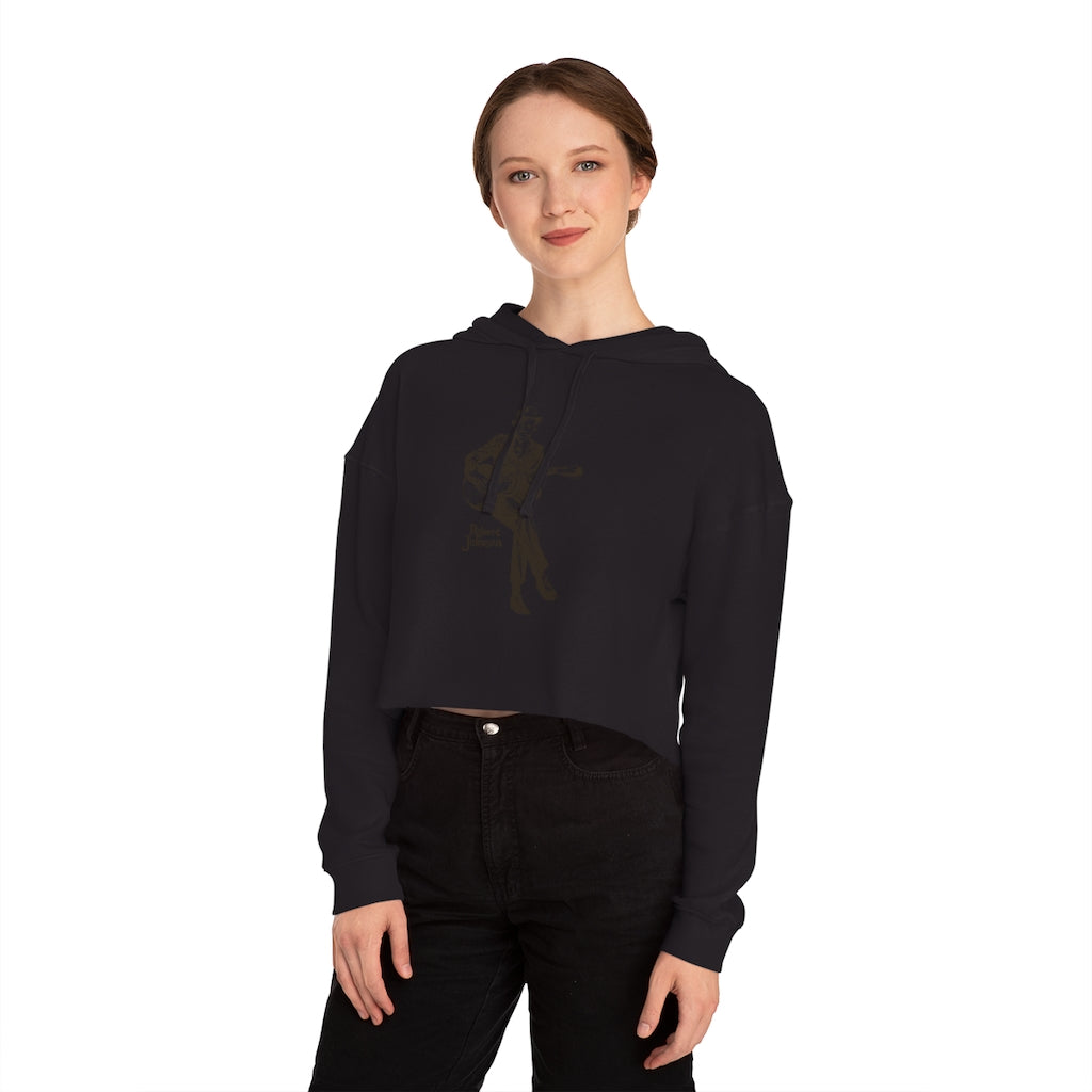 Robert Johnson - Women's Cropped Hooded Sweatshirt