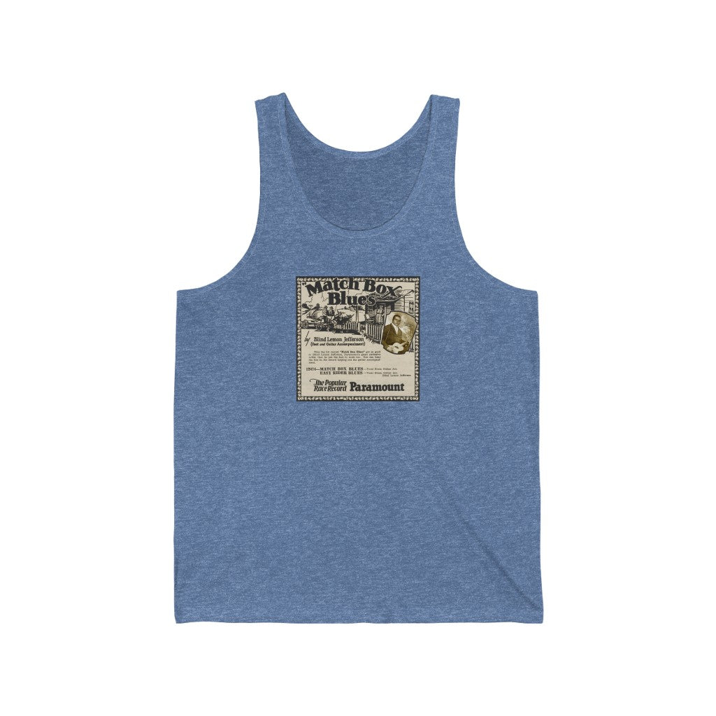 Blind Lemon Jefferson - Unisex Jersey Tank