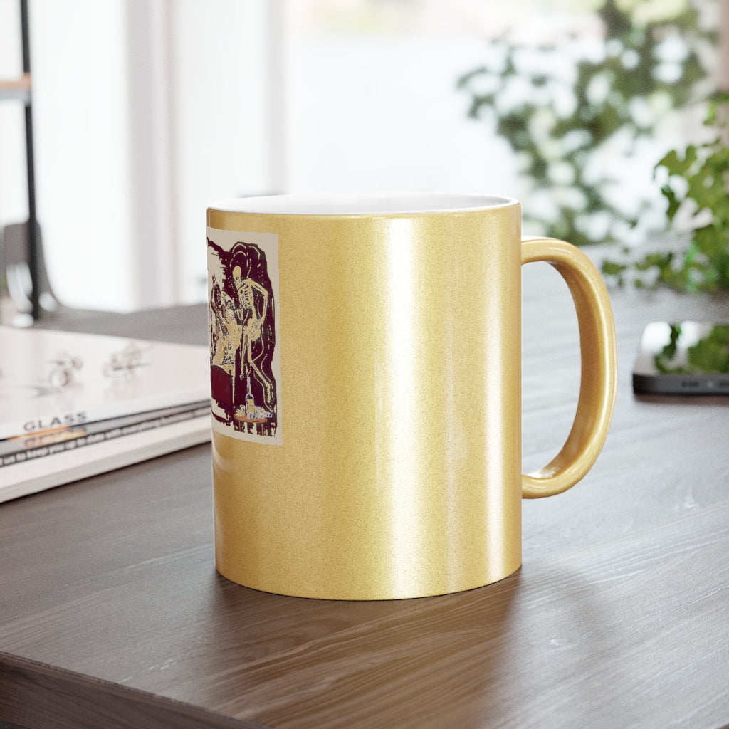 Skip James - Metallic Mug (Silver or Gold)