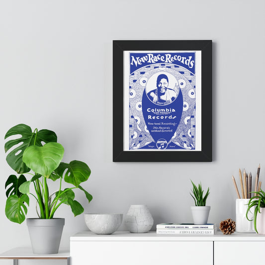 Bessie Smith - Framed Vertical Poster