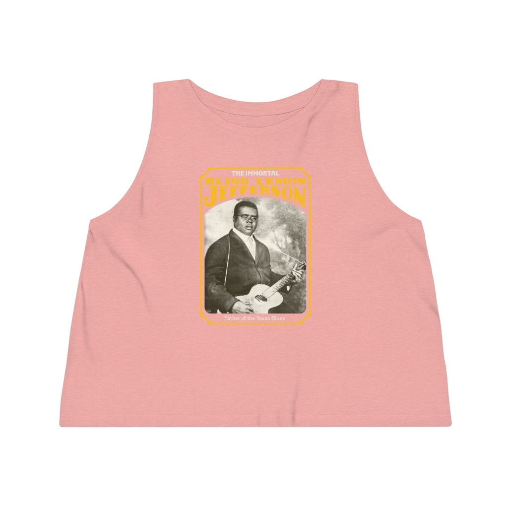 Blind Lemon Jefferson - Women's Dancer Cropped Tank Top