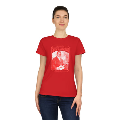 Blind Lemon Jefferson - Ladies' Premium Cotton T-Shirt