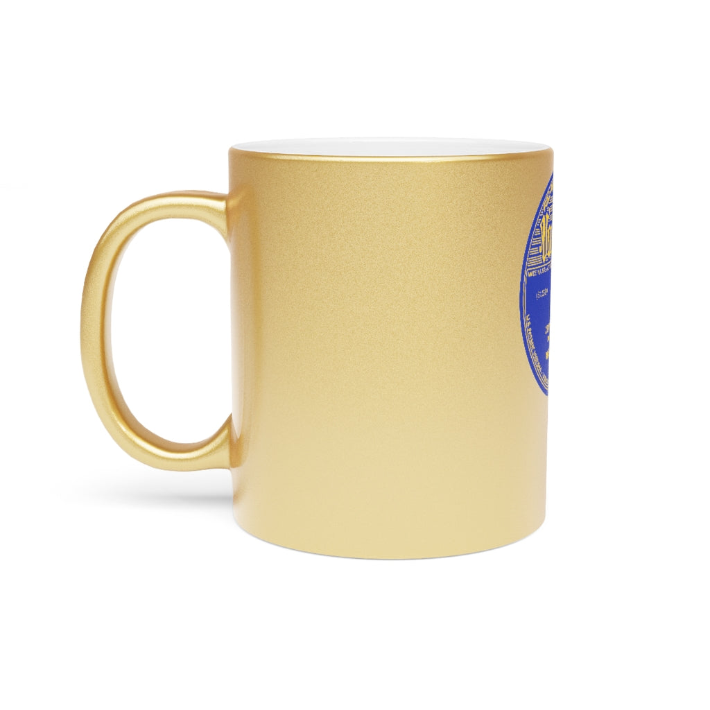 Robert Johnson - Metallic Mug (Silver or Gold)