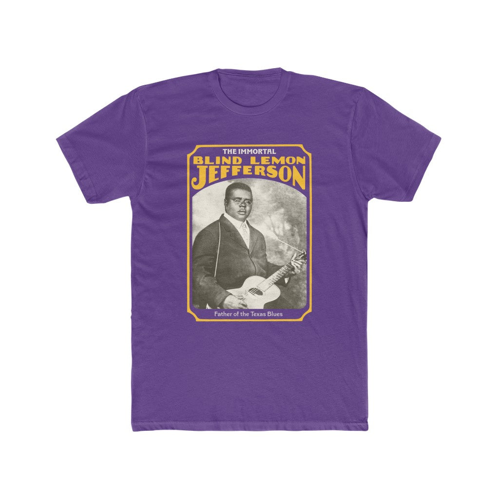 Blind Lemon Jefferson - Men's Cotton Crew Tee