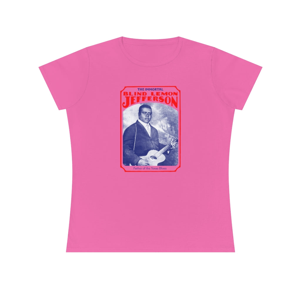 Blind Lemon Jefferson - Ladies' Premium Cotton T-Shirt