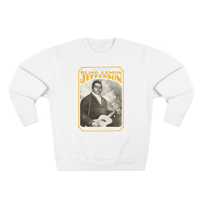 Blind Lemon Jefferson - Unisex Premium Crewneck Sweatshirt