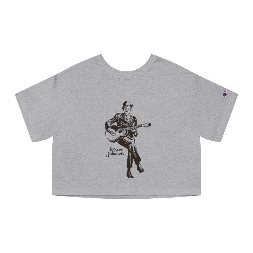 Robert Johnson - Champion Women's Heritage Cropped T-Shirt