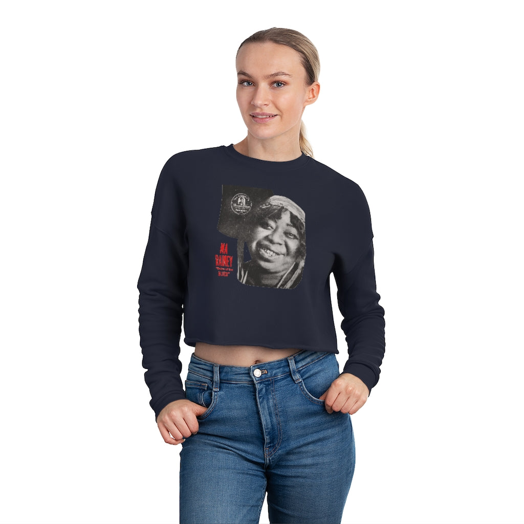 Ma Rainey - Women's Cropped Sweatshirt