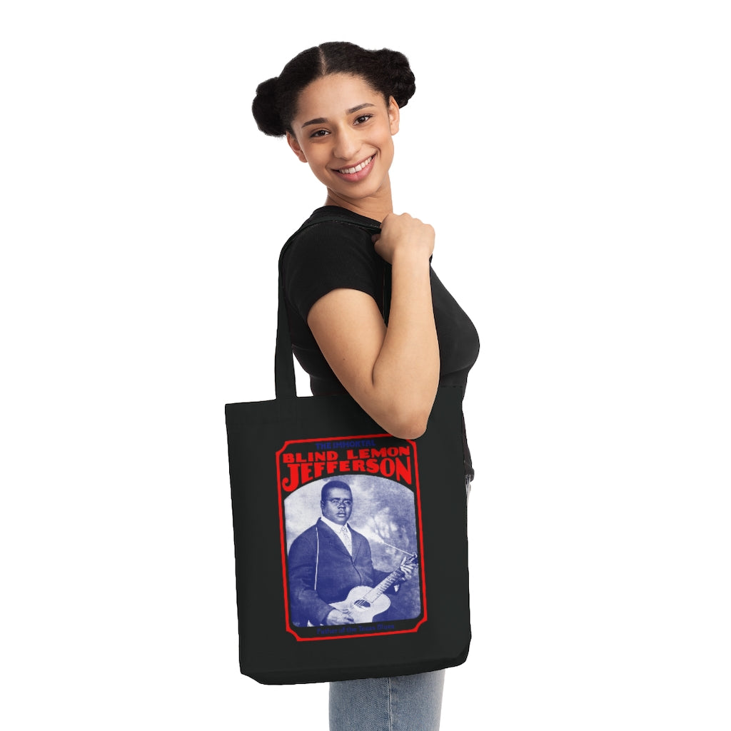 Blind Lemon Jefferson - Woven Tote Bag