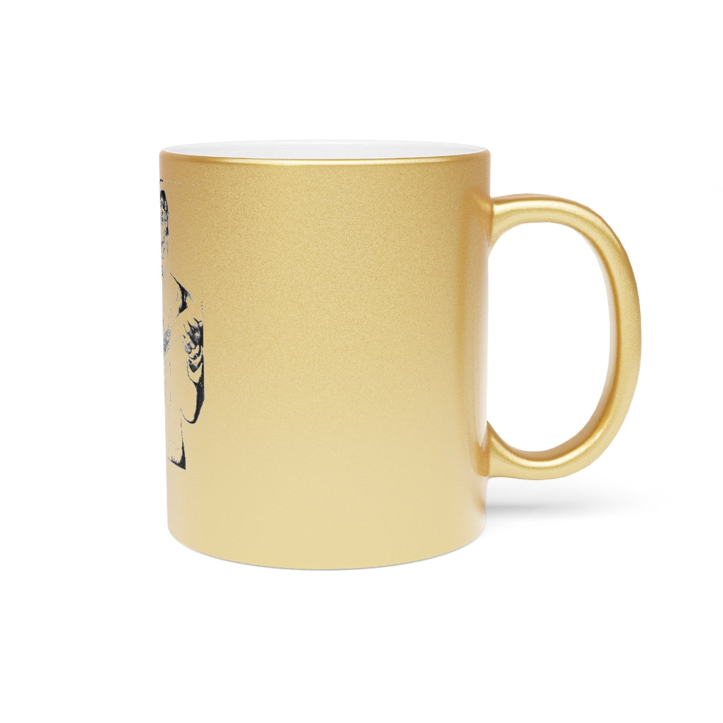 Leadbelly - Metallic Mug (Silver or Gold)