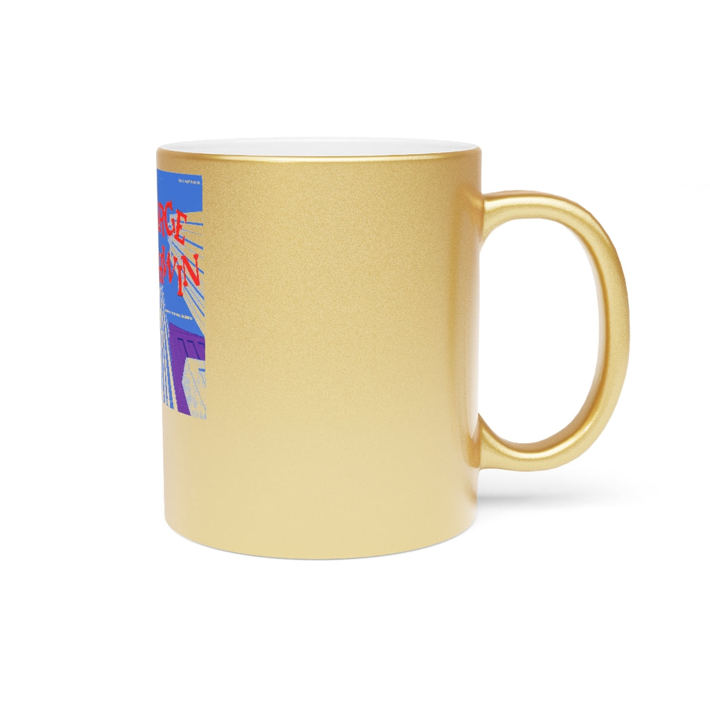 Gershwin - Metallic Mug (Silver or Gold)