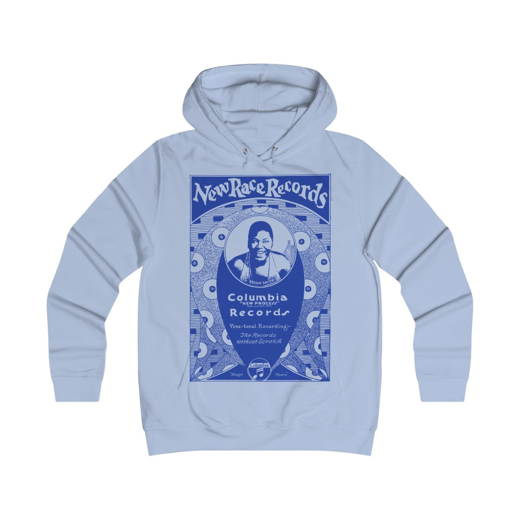 Bessie Smith - Girlie College Hoodie