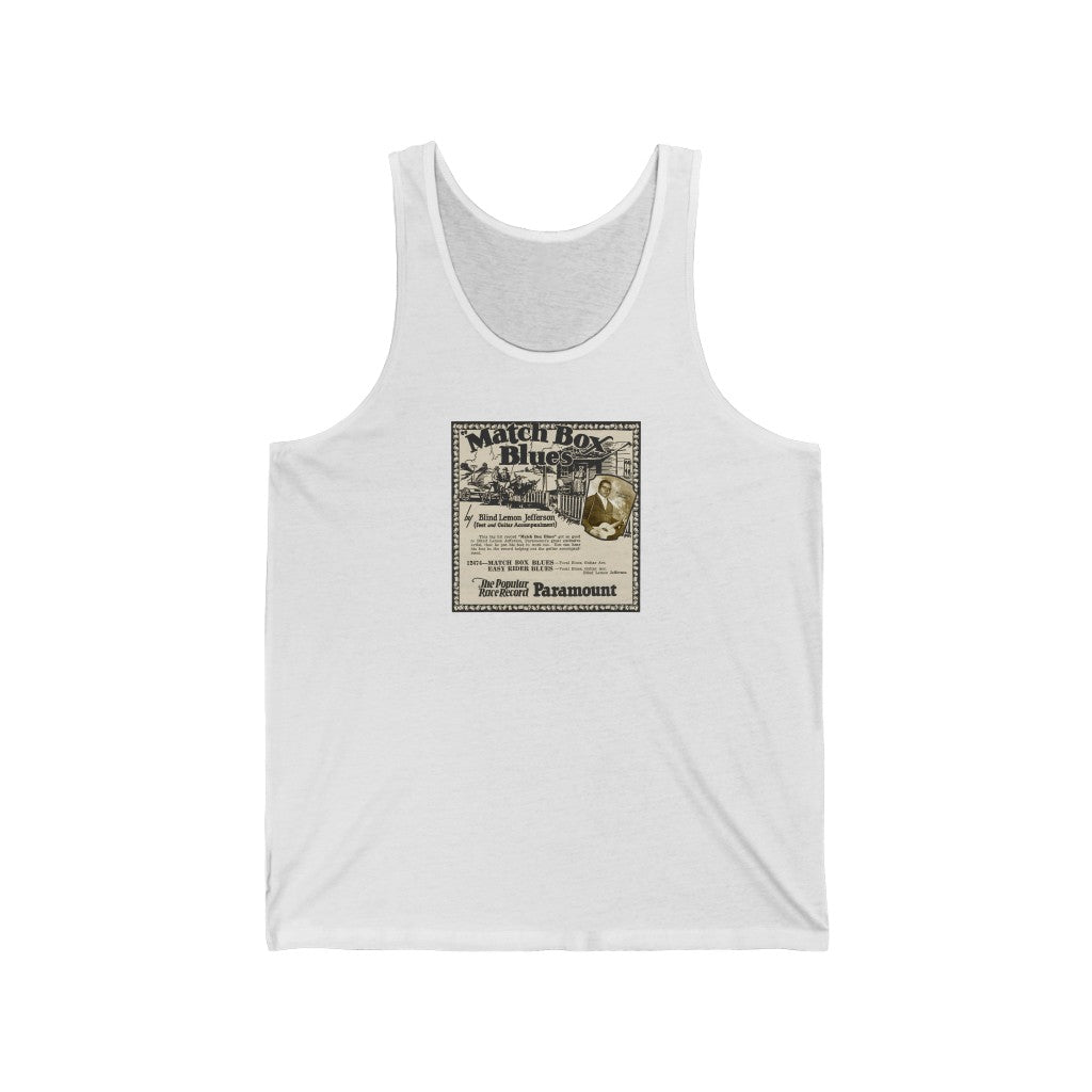 Blind Lemon Jefferson - Unisex Jersey Tank