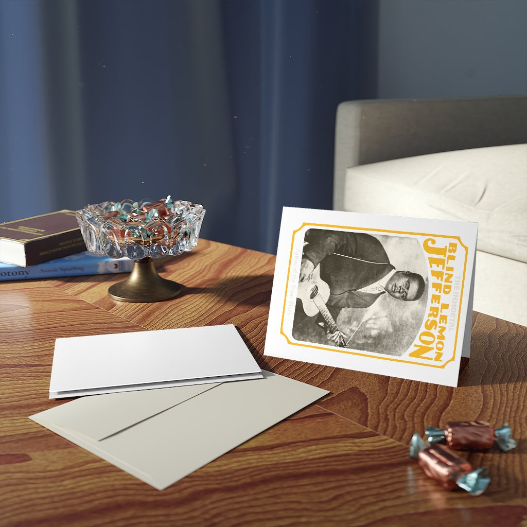 Blind Lemon Jefferson - Greeting cards (8, 16, and 24 pcs)