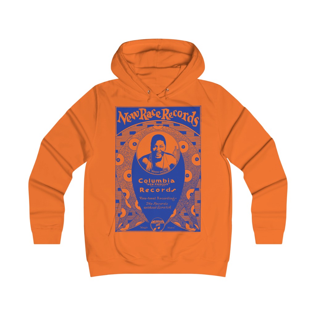 Bessie Smith - Girlie College Hoodie