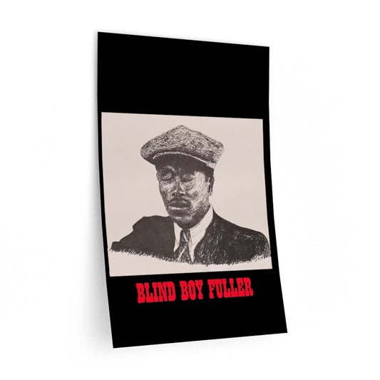 Blind Boy Fuller - Wall Decals