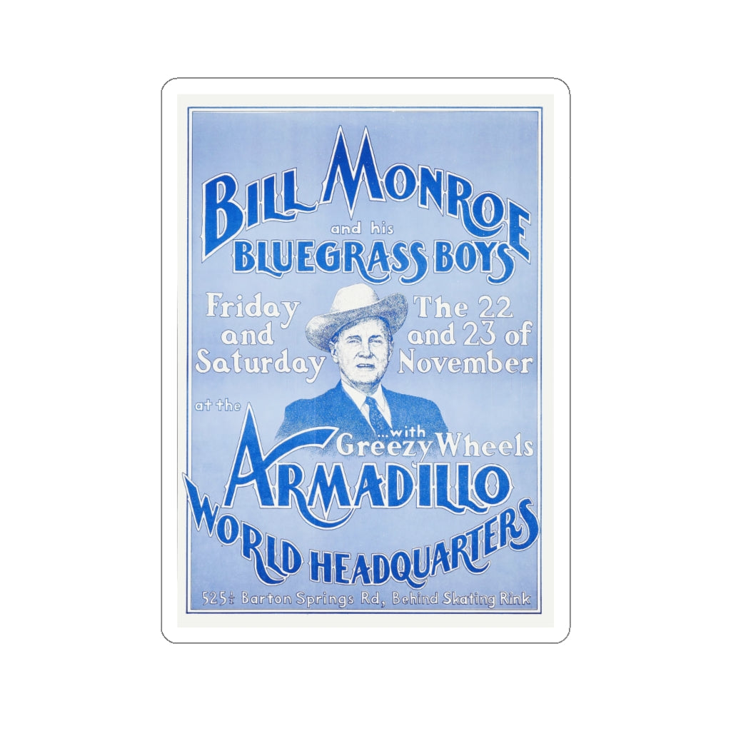 Bill Monroe - Kiss-Cut Stickers