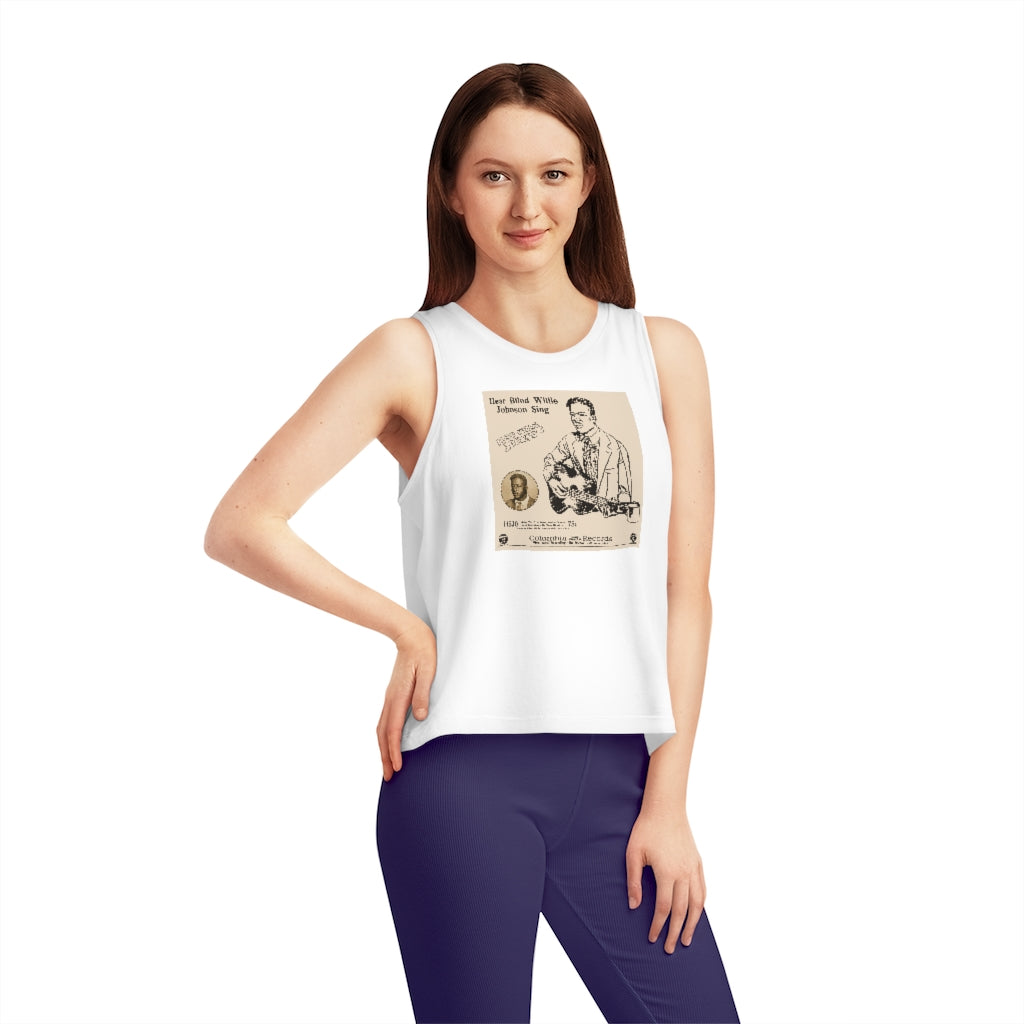 Blind Lemon Jefferson - Women's Dancer Cropped Tank Top