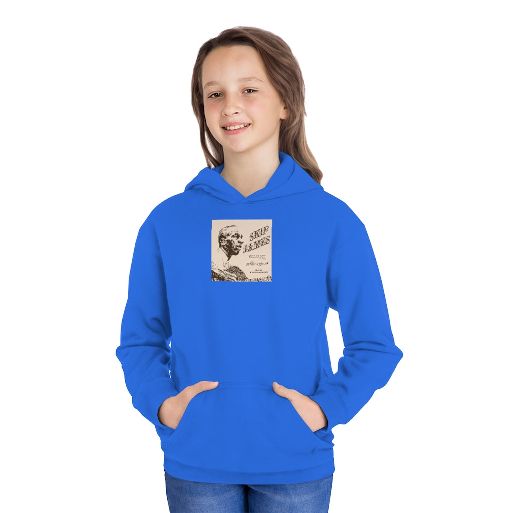 Skip James - Youth Fleece Hoodie