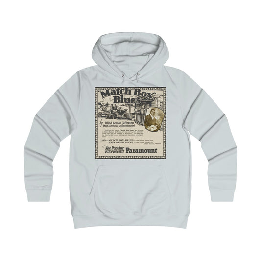 Blind Lemon Jefferson - Girlie College Hoodie