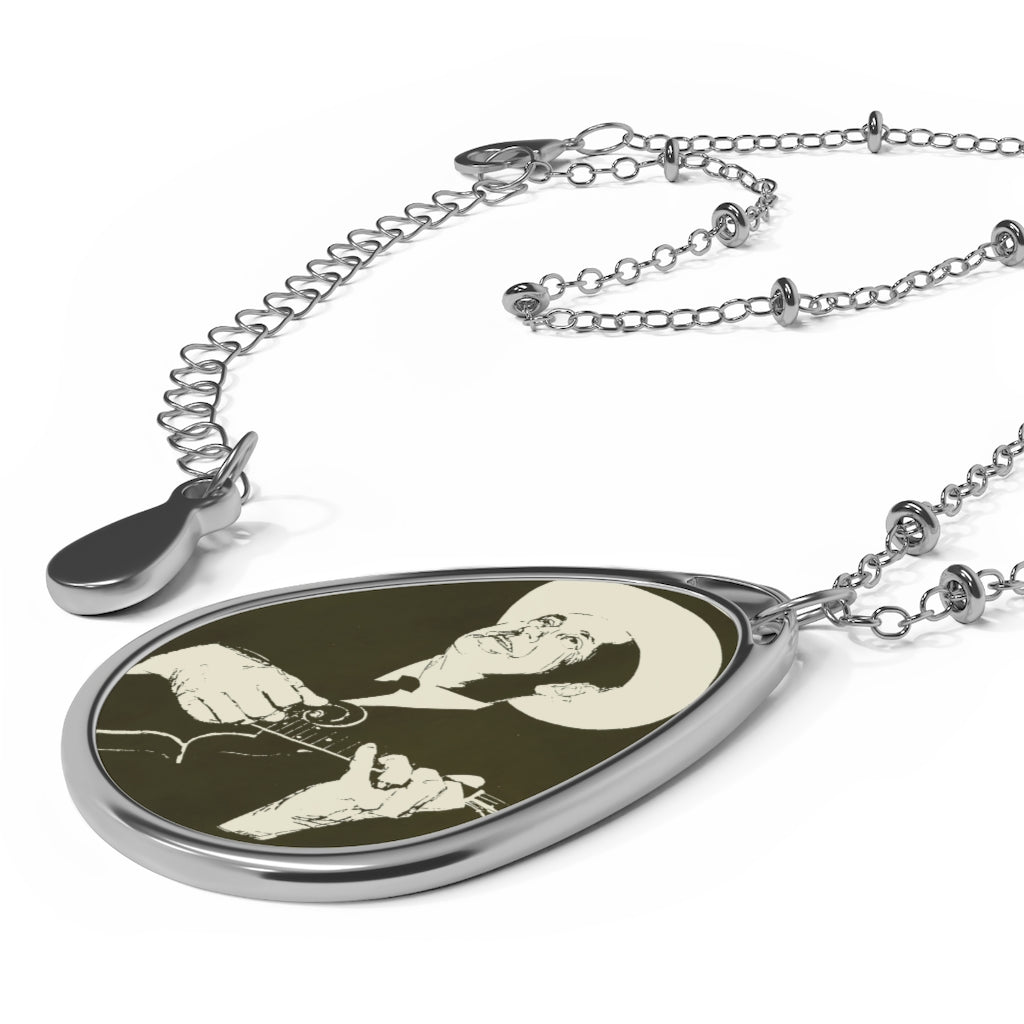 Bill Monroe - Oval Necklace