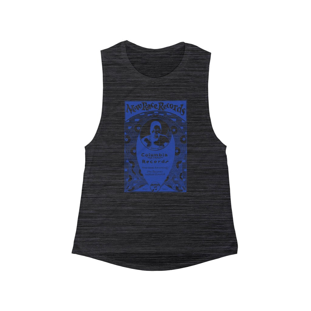 Bessie Smith - Women's Flowy Scoop Muscle Tank