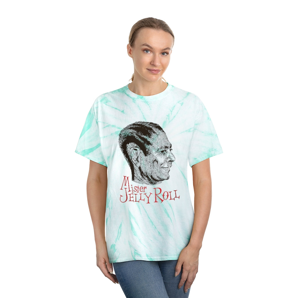 Jelly Roll Morton - Tie-Dye Tee, Cyclone