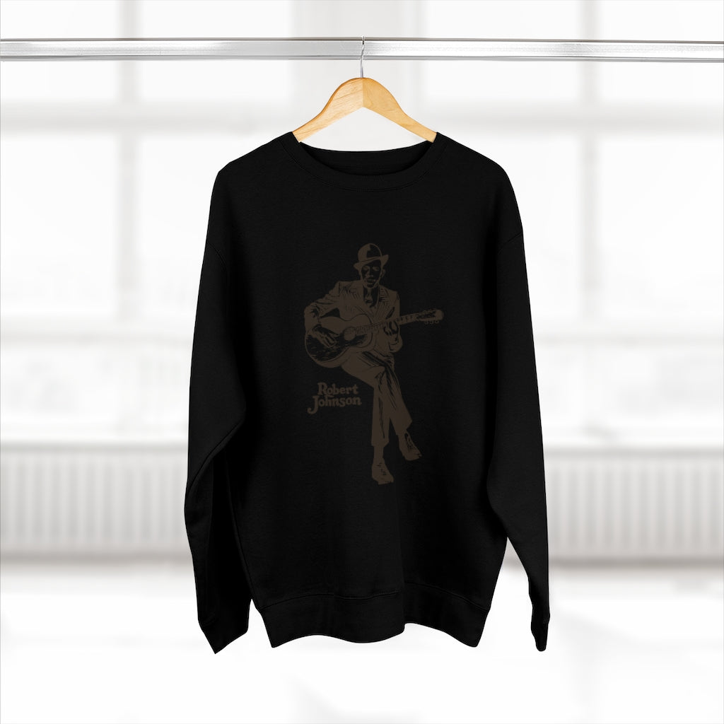 Robert Johnson - Unisex Premium Crewneck Sweatshirt