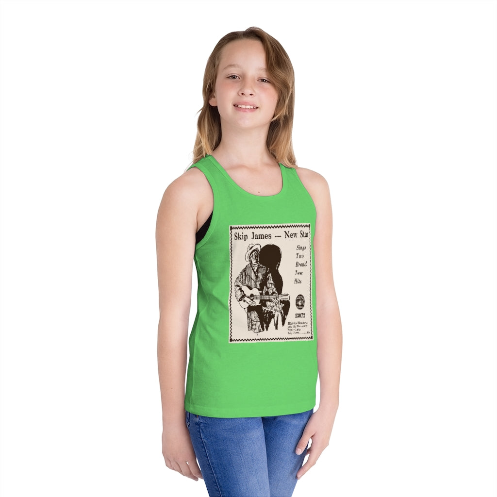 Skip James - Kid's Jersey Tank Top