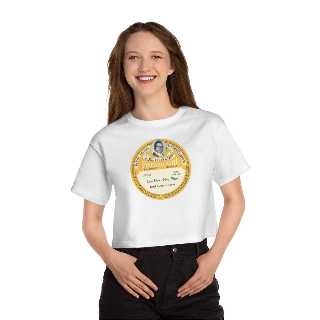 Blind Lemon Jefferson - Champion Women's Heritage Cropped T-Shirt