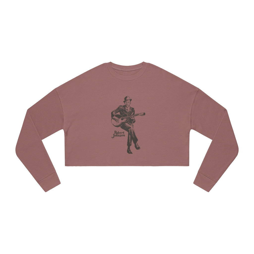 Robert Johnson - Women's Cropped Sweatshirt