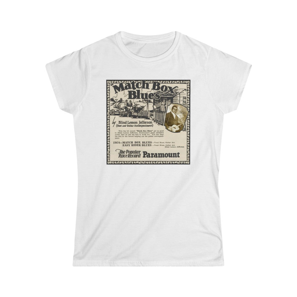 Blind Lemon Jefferson - Women's Softstyle Tee