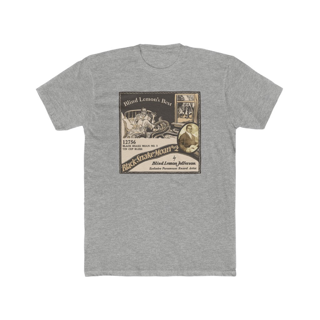 Blind Lemon Jefferson - Men's Cotton Crew Tee