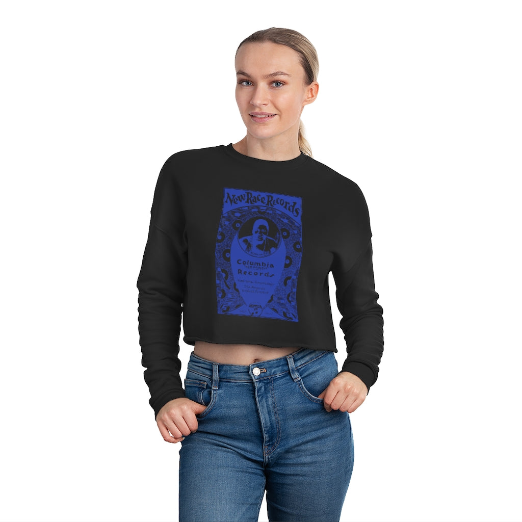 Bessie Smith - Women's Cropped Sweatshirt