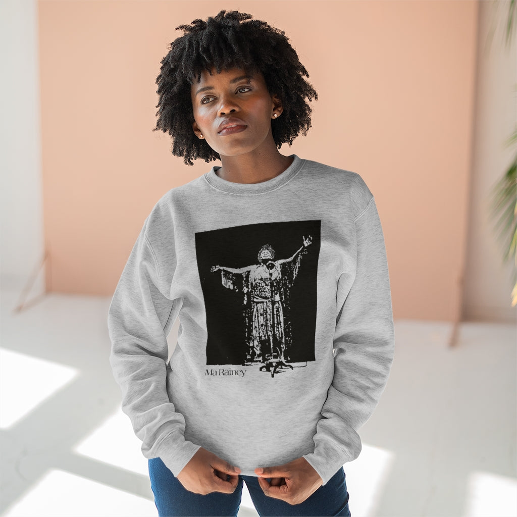 Ma Rainey - Unisex Premium Crewneck Sweatshirt