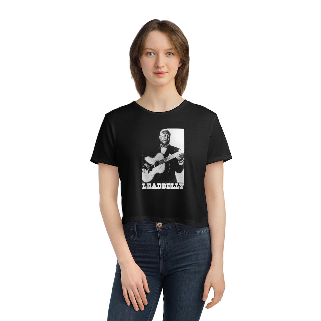 Leadbelly - Women's Flowy Cropped Teeed Tee