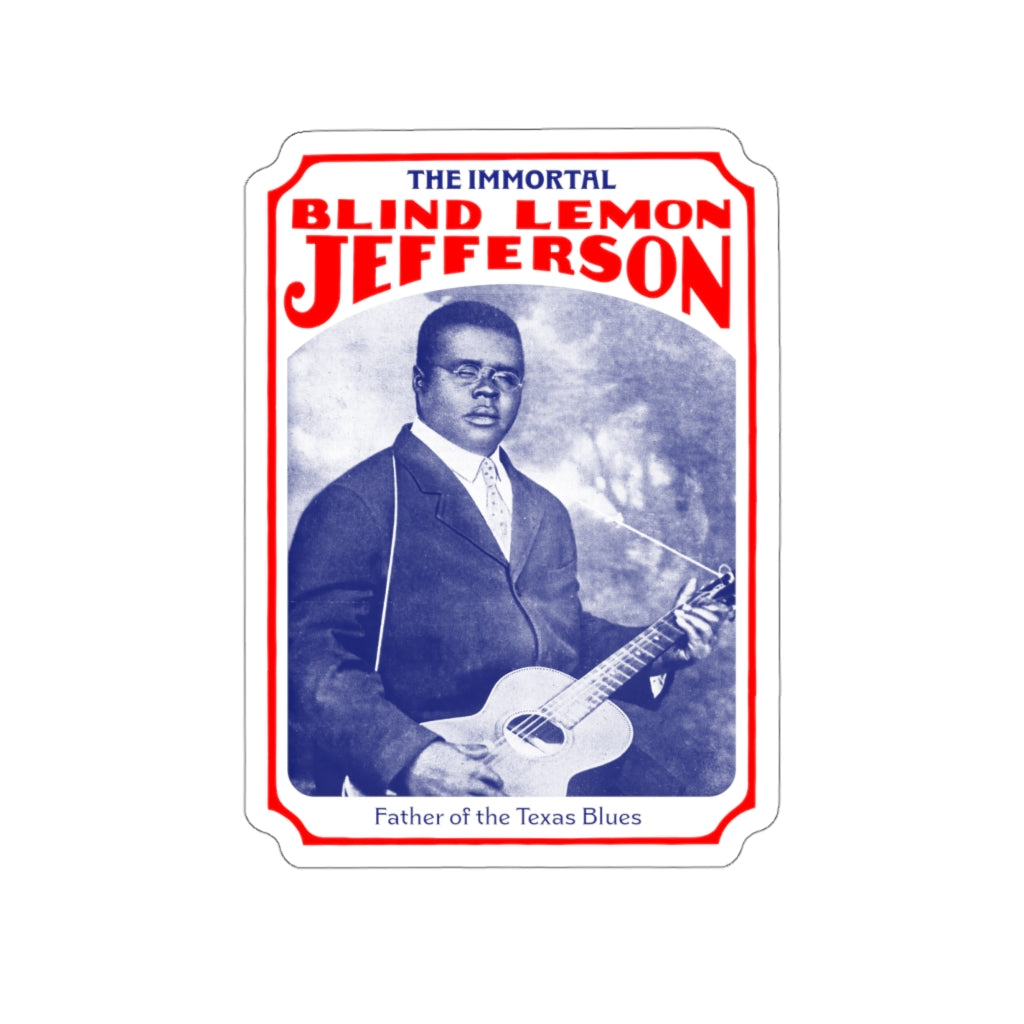 Blind Lemon Jefferson - Kiss-Cut Stickers