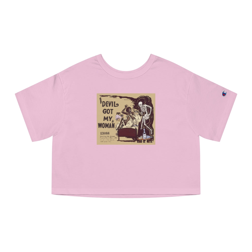 Skip James - Champion Women's Heritage Cropped T-Shirt